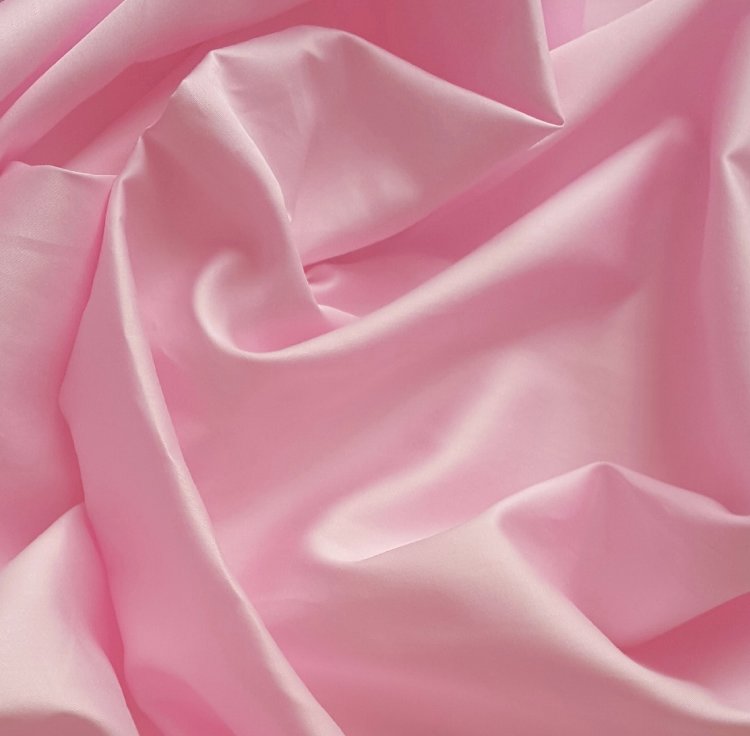 Ткань сатин в рулоне 25 розовый