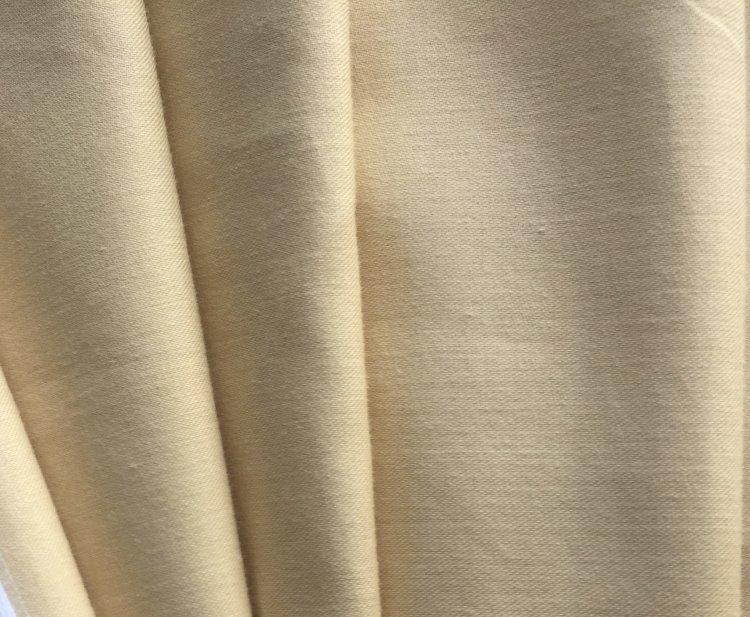 Ткань сатин в рулоне №7 (соломенный), (КНР, Хлопок 100%, пл. 126 гр/м²)