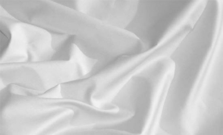 Ткань сатин в рулоне Off White (КНР, Хлопок 100%, пл. 130 гр/м²)