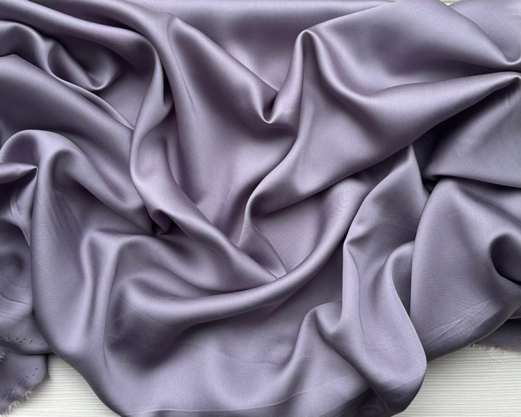 Ткань тенсель в рулоне STL174 Lavender Gray